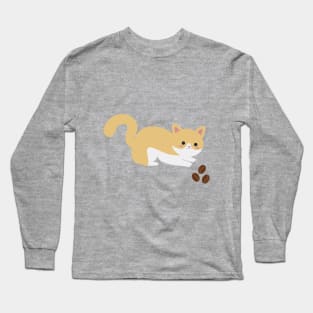 Cats and Coffee Long Sleeve T-Shirt